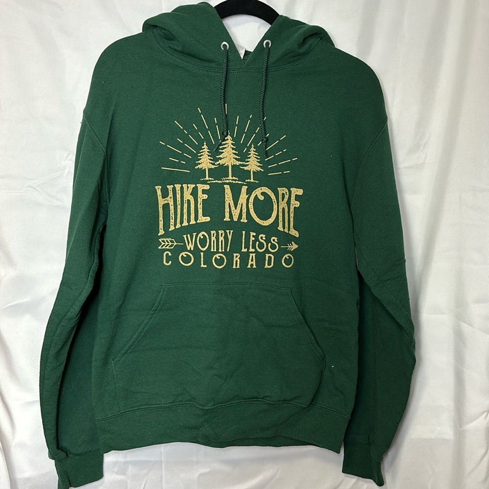 Green small hiking sweatshirt